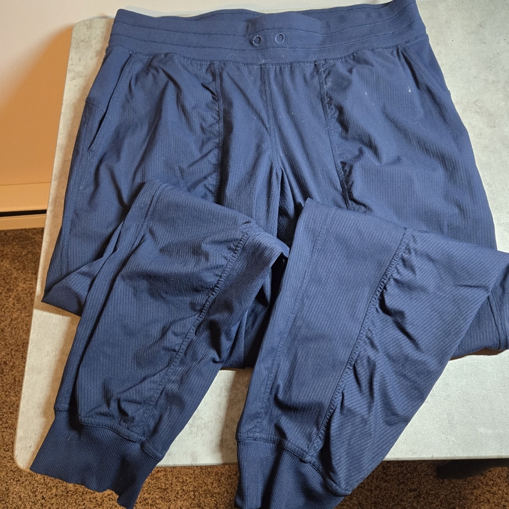 Lululemon Women's Dance Studio Mid Rise Joggers Joggers Navy Blue 12